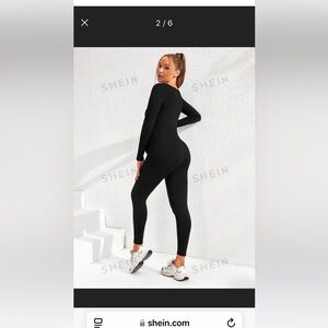 SHEIN long sleeve maternity jumpsuit